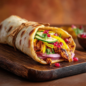 Chicken Tikka Naan 🔥